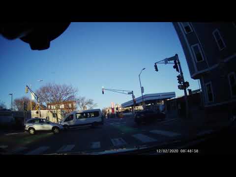 Harvard street Cambridge to David Square Somerville Boston MA USA