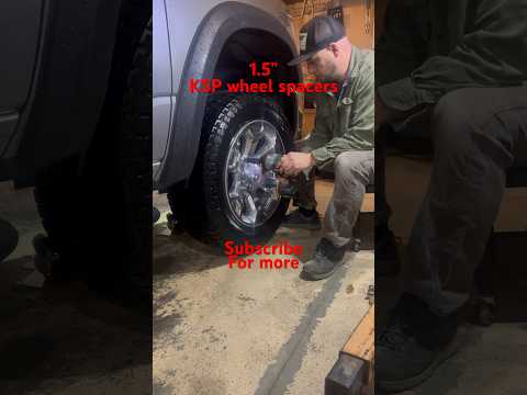 1.5” KSP wheel spacers on ram 1500