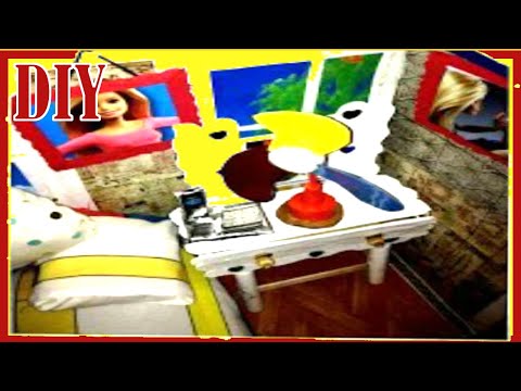 How To Make a Doll Fan Easy /Doll Craft