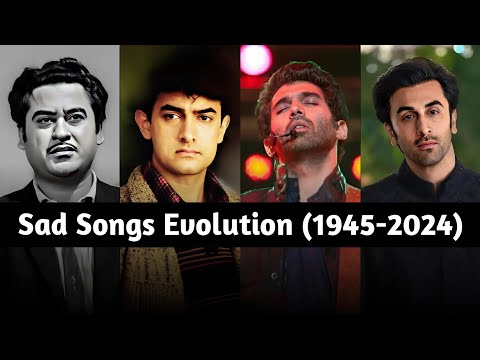 Evolution Of Sad Songs (1945-2024)