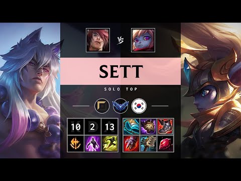 Sett Top vs Poppy - KR Diamond Patch 25.S1.3