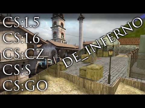 de_inferno - from 1.5 to CS:GO Map Development History #5