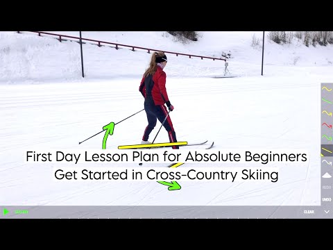 Beginner Cross Country Ski Lesson thumbnail