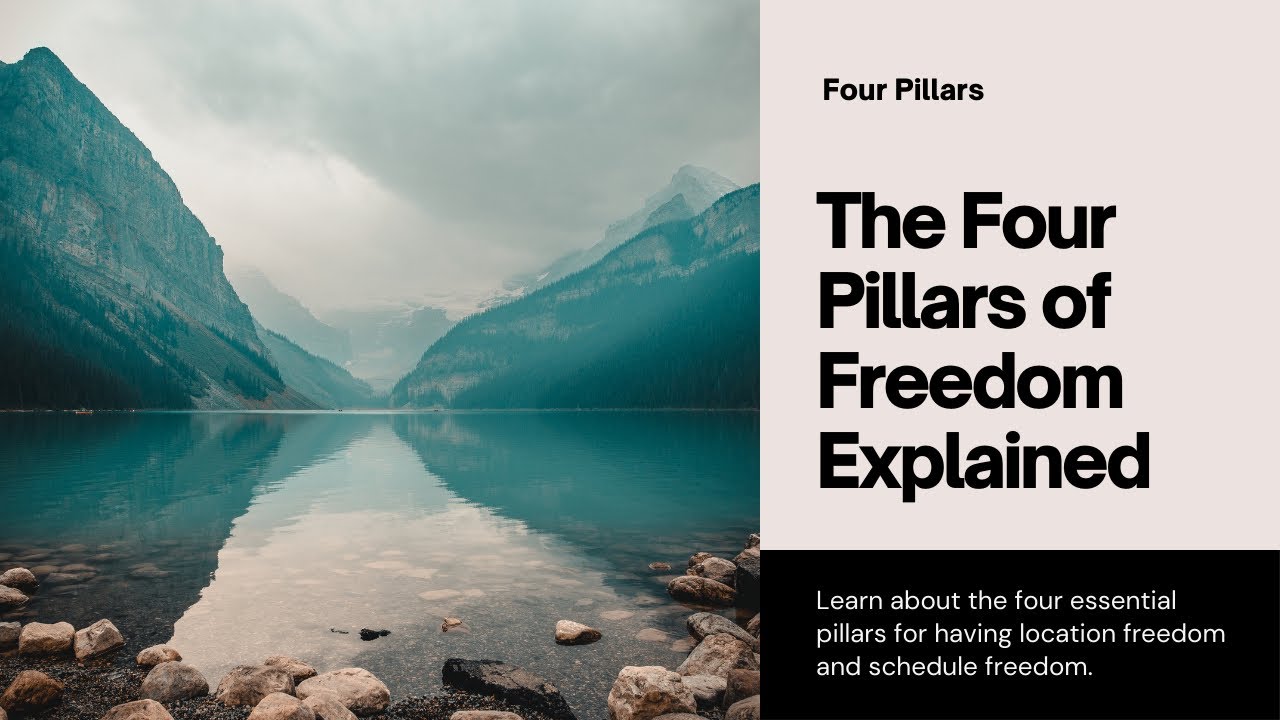 The 4 Pillars for Location Freedom