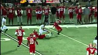 Lee Mayhall UNA  Football 2012 Freshman Season