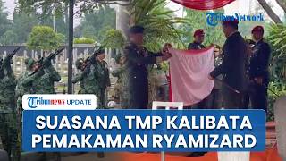 Suasana di Taman Makam Pahlawan Kalibata Jelang Pemakaman Mantan Menteri Pertahanan Ryamizard Ryacud