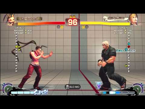 ISAO (Ibuki) vs Shitamachi Prince (Cody) - AE 2012 Match *1080p HD*