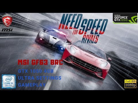 Need For Speed Rivals Gameplay | ULTRA Settings | GTX 1050 4GB i5 8300H | MSI GF63