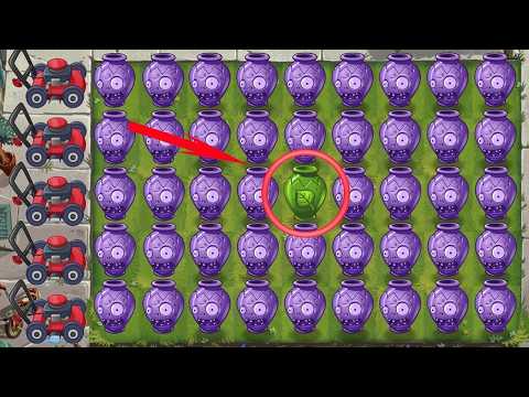 Pvz 2 Vasebreaker Challenge - Team Old Plants & Team Pea Vs All Gargantuar Zombies