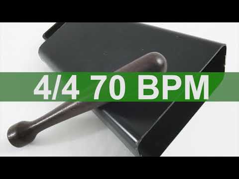 🔴 70 BPM Campana y Clave Metronome