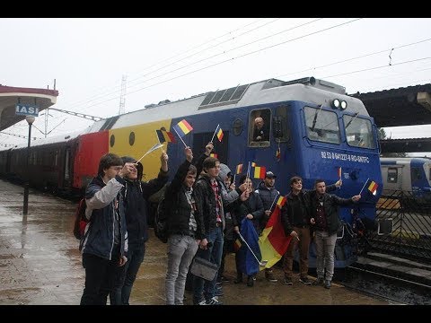 Trenul Unirii - IR12661 - Intra In Gara Iasi