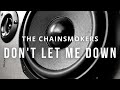 The Chainsmokers - Don't Let Me Down  Instrumental | ECHO TUNES