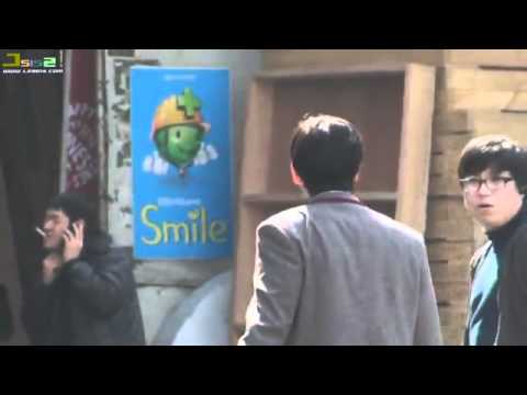 120301 Going for Strong Heart filming (Changmin, Jinwoon, SeulOng)