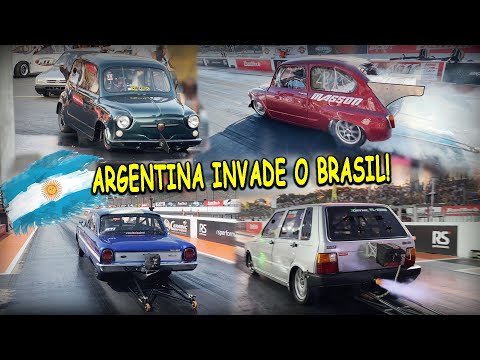 Argentinos Invadem o Brasil na Arrancada #velopark