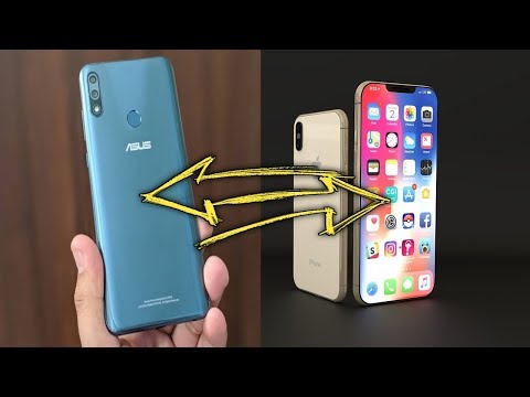 Convert Asus Zenfone max pro M1, M2 or any phone in iPhone X's max with features