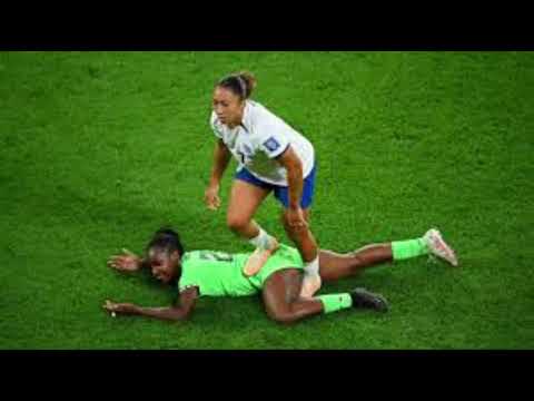 England vs Nigeria: Lauren James gets red card for stamping on Michelle Alozie | Women's World Cup