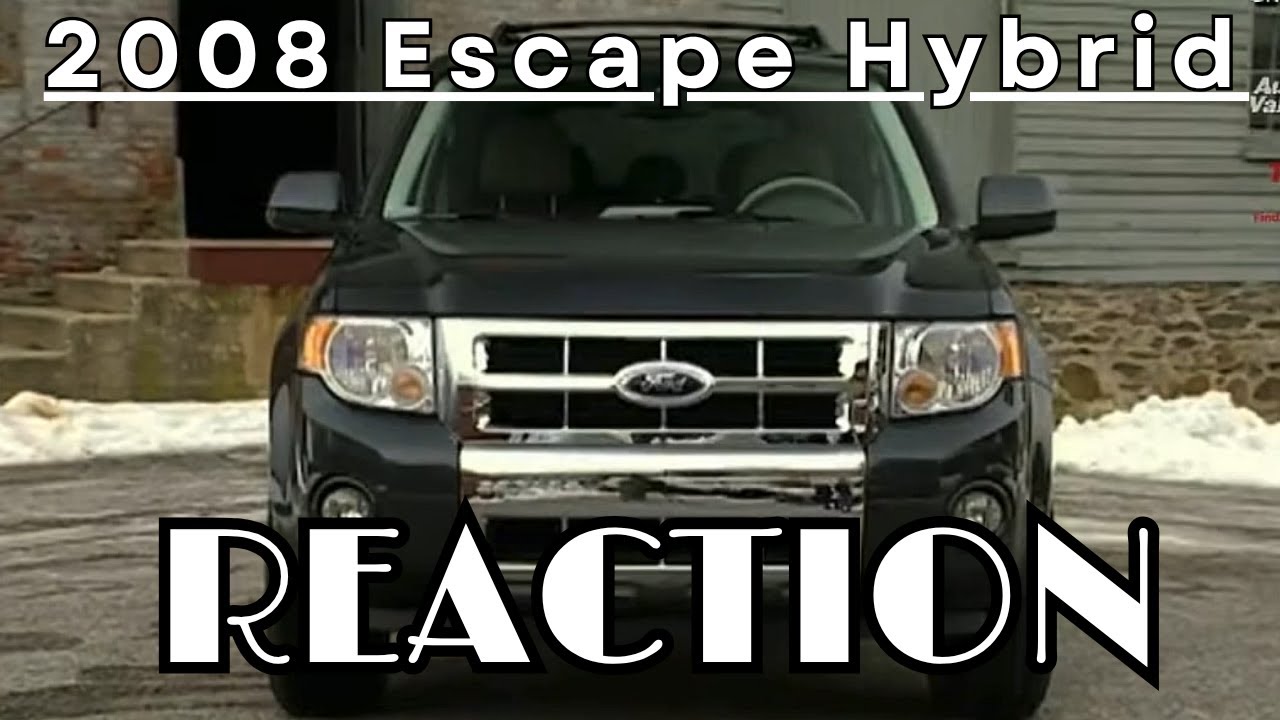 2008 Ford Escape Hybrid (Reaction) Motorweek Retro
