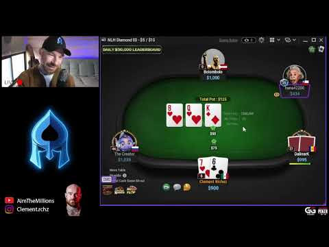 Session Cash Game hautes limites