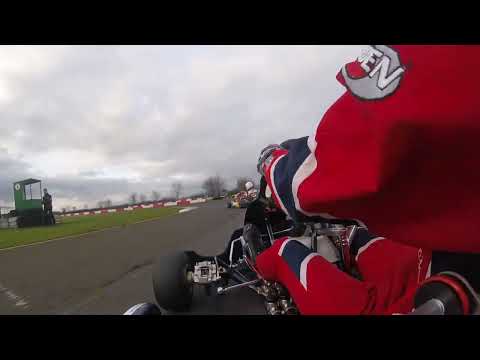 Feel the speed with Caden McQueen at Fulbeck Karting Circuit in a KZ!