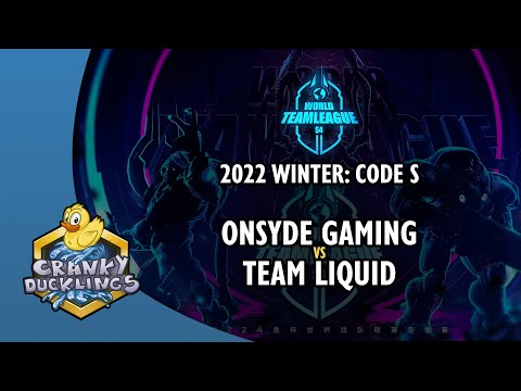 Onsyde Gaming vs Team Liquid - World Team League 2022 Winter: Code S | SC2 Tournament