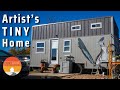 Widow Starts New Chapter In Dual Tiny House Art Studio