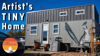 Widow starts new chapter in dual Tiny House & Art Studio
