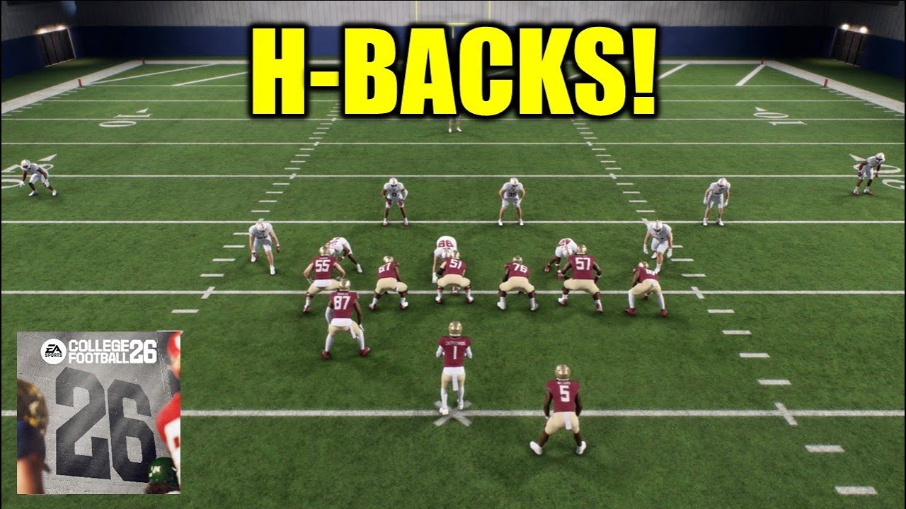 The Best H-Back Playbooks in College Football 26