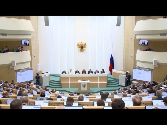 Губернатор Приангарья выступил на парламентских слушаниях в Совете Федерации