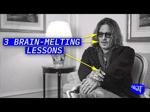 Johnny Depp and His 3 Brain-Melting Art Lessons