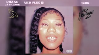 Drake & 21 Savage - Rich Flex (432Hz)