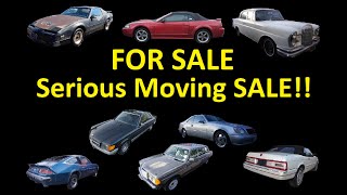 CLASSIC PROJECT CARS FOR SALE ~ 30 DAY MOVING NOTICE ~ DAILY WORK VLOG ~ 2020-0011