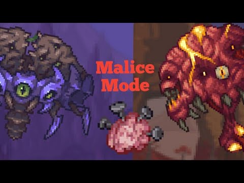 Shredding Malice Hive Mind and Perforators as all classes || Terraria Calamity Mod Malice Mode Guide
