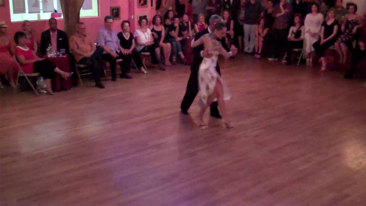 Jorge Torres & Maria Blanco at La Romeria Milonga #2, July 5 2016