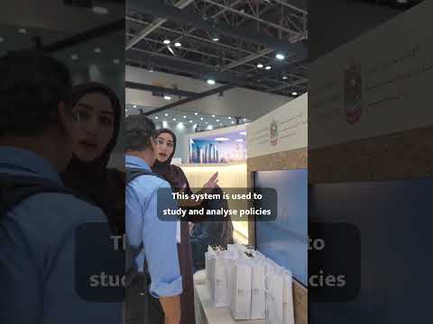 The Labour Market Simulation Model, one of our smart initiatives showcased at GITEX 2024
