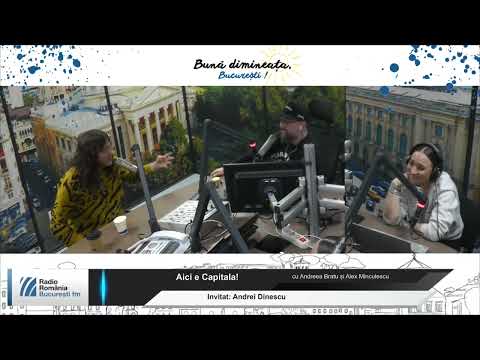Andrei Dinescu about the SHAMANELISM project, on the morning show Bucuresti FM