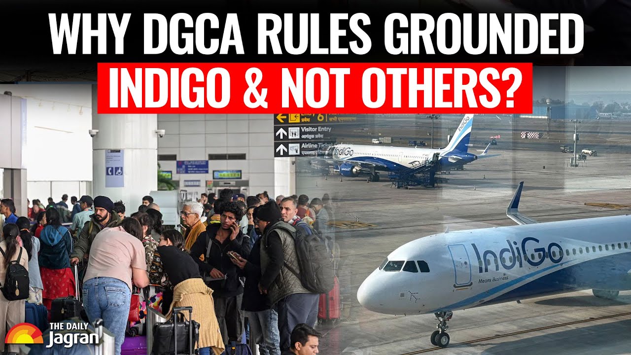 Indigo Crisis | Why Safety Rules Grounded India’s Biggest Airline, But Not Others? Explained