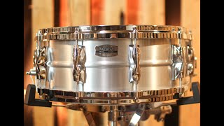 Video thumbnail for Yamaha 14x5.5 Recording Custom Aluminum Snare Drum by The Drum Shop - Portland, Maine