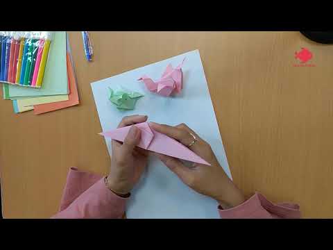 020# How To Fold Paper Duck   Trang Pham Origami Day 04