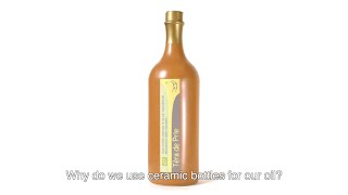 Perché la bottiglia in ceramica per l'olio extra vergine di oliva