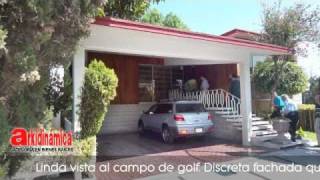 preview picture of video 'Arkidinamica Casa en Venta en Club de Golf Bellavista. Linda vista al campo de golf. BV678'