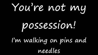 Billy Talent - Pins And Needles Lyrics