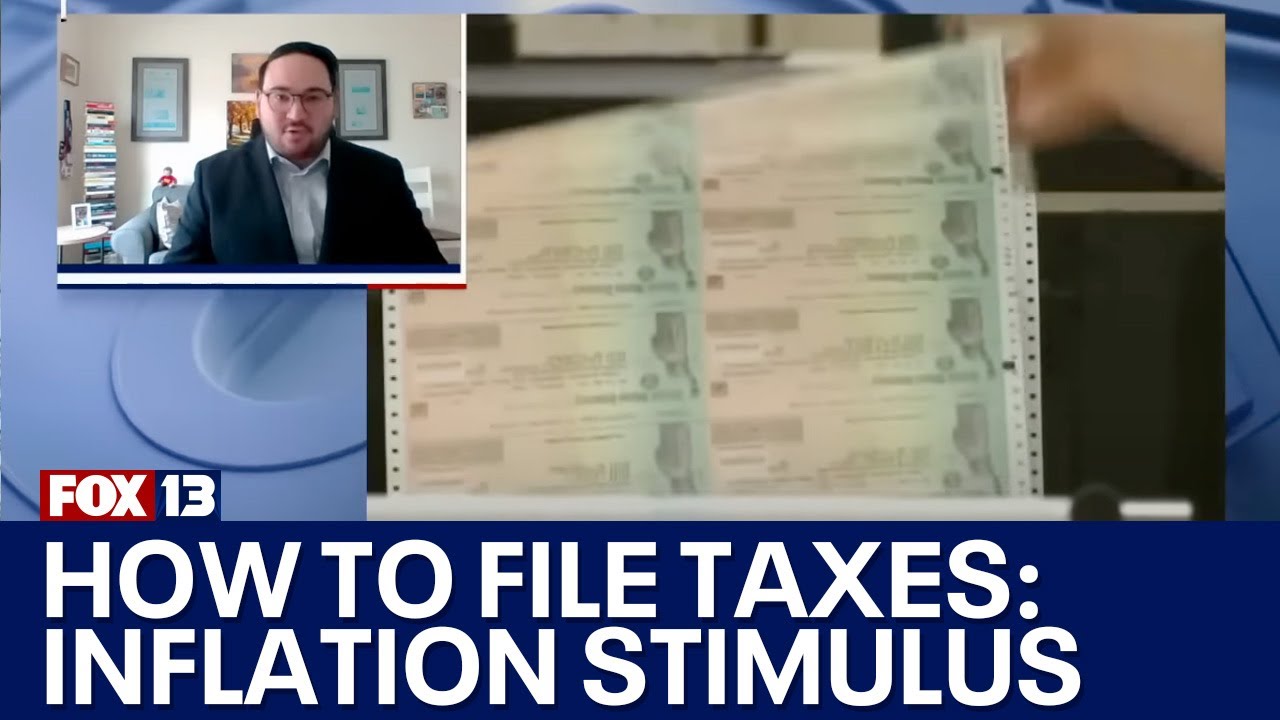 How to file your taxes if you received an inflation stimulus check | FOX 13 Seattle