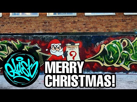 CHRISTMAS GRAFFITI - THE NAUGHTY LIST