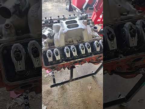 SBC 350 world product heads roller rockers