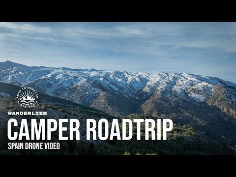 Wanderlier road to freedom - Camper roadtrip south-Europe (Spain drone video)