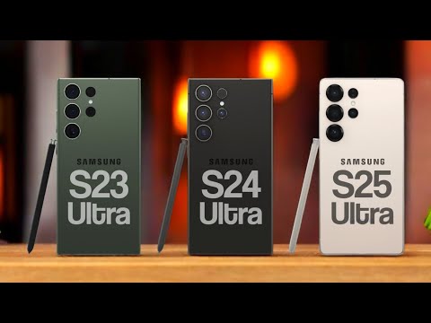 Samsung Galaxy S23 Ultra VS Samsung Galaxy S24 Ultra VS Samsung Galaxy S25 Ultra #thesktech ⚡