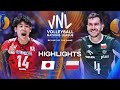Japan Vs Poland Quarter Final Highlights Men S VNL 2025