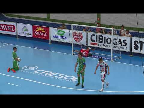 GOLS CASCAVEL FUTSAL 4 X 1 TOLEDO FUTSAL