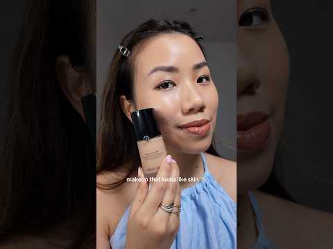 Trying Armani Luminous Silk Foundation in shade 5.5 ❤️ #armanibeauty #foundation #makeup