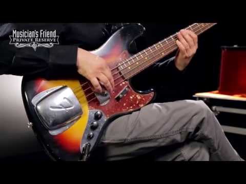 Fender Jazz Bass 64 Custom Shop Time machine Heavy Relic 2007 -  Sunburst image 10